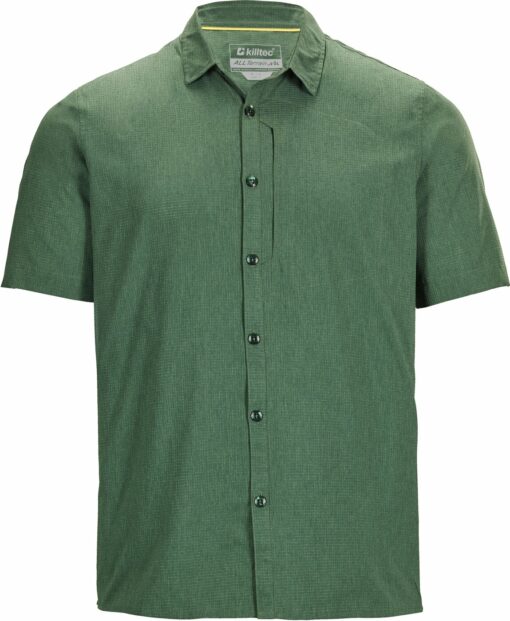 Rodby MN Woven SHRT C DARK MOSS