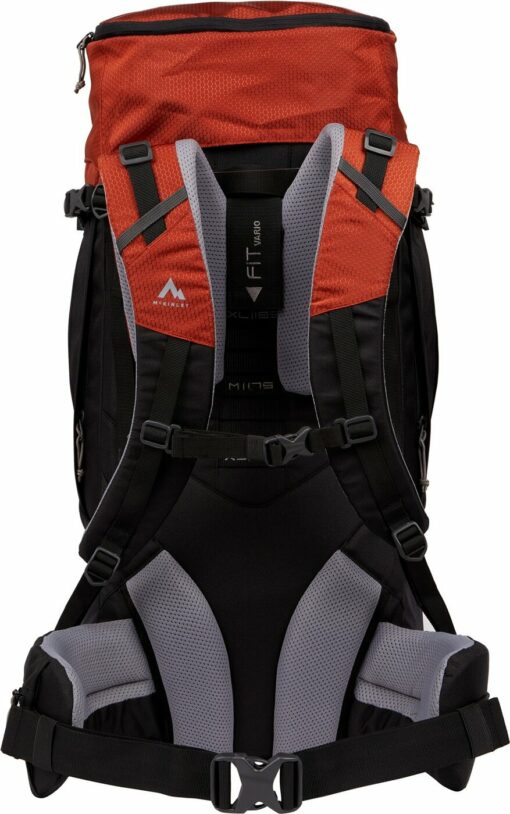 He.-Trek-Rucksack Make II CT 55+10 Vario RED RUST/BLACK NIGHT – Bild 2