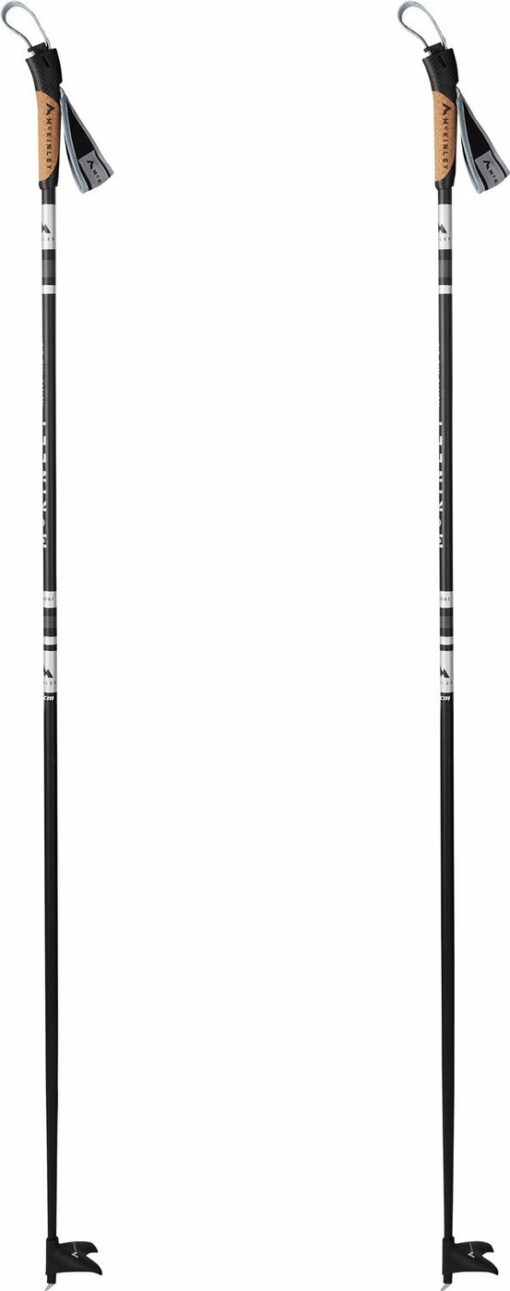 Ux.-LL-Skistock ACTIVE ALU 2.0 BLACK/SILVER/ANTHRAC