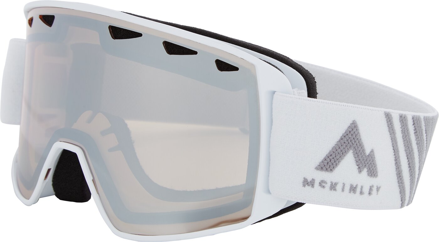 Ux.-Ski-Brille Base 3.0 Plus WHITE/GREYDARK