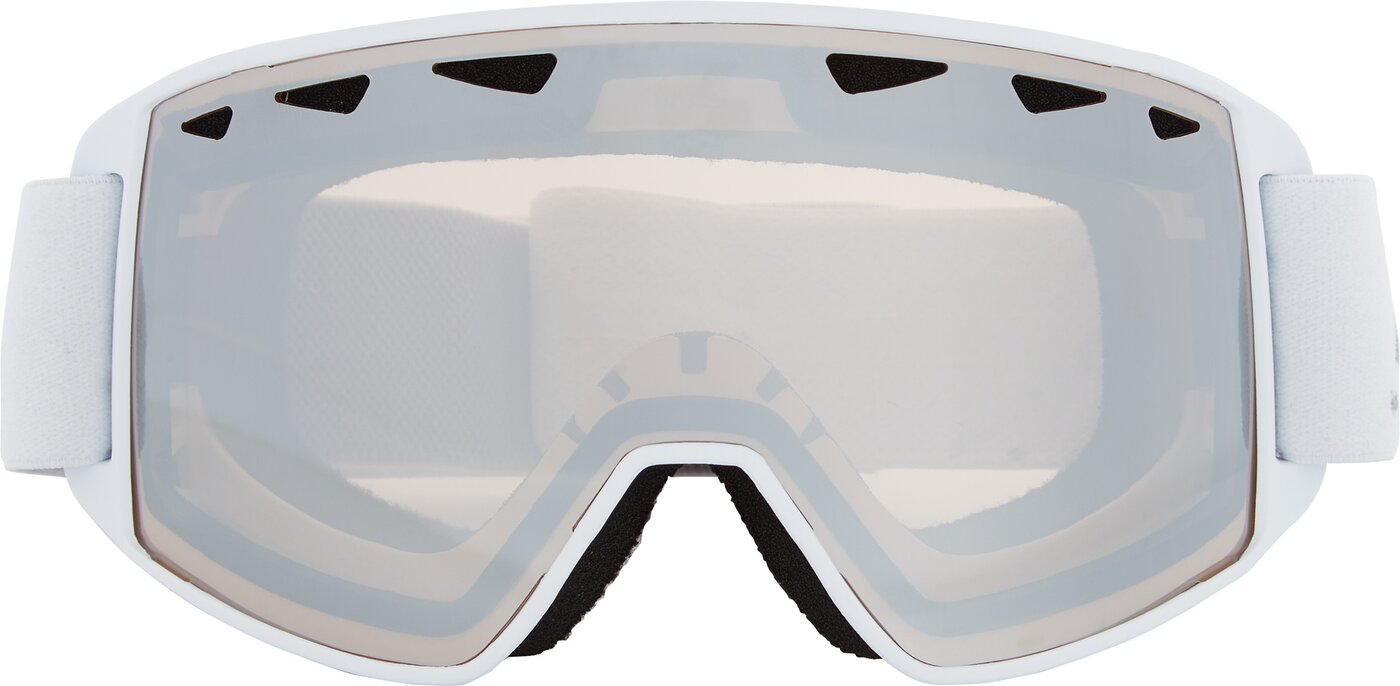 Ux.-Ski-Brille Base 3.0 Plus WHITE/GREYDARK – Bild 3