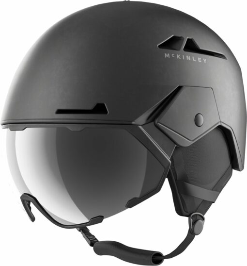 Ux.-Ski-Helm Snap Mirror BLACK/GREY