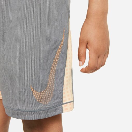 B NK DF GFX SHORT SMOKE GREY/TOTAL ORANGE/TOTAL – Bild 6