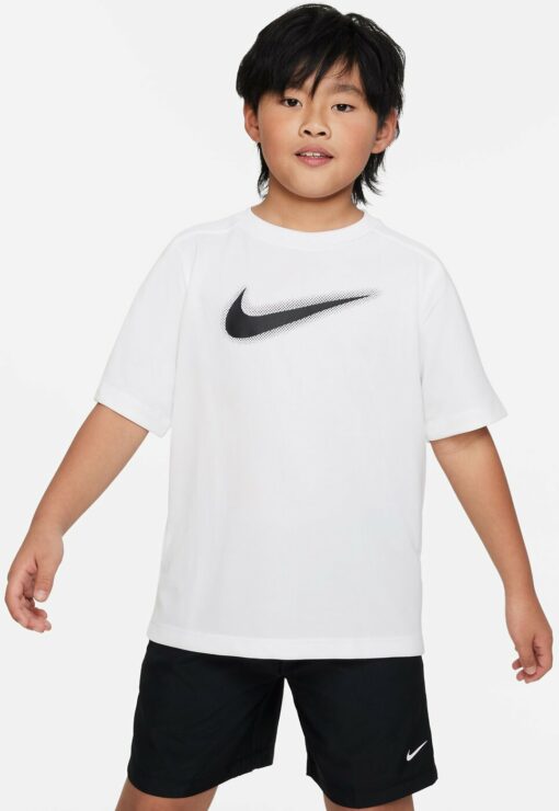 B NK DF MULTI+ SS TOP HBR WHITE/BLACK