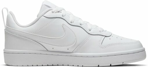NIKE COURT BOROUGH LOW 2 (GS) WHITE/WHITE-WHITE