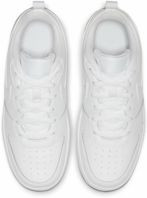 NIKE COURT BOROUGH LOW 2 (GS) WHITE/WHITE-WHITE – Bild 3