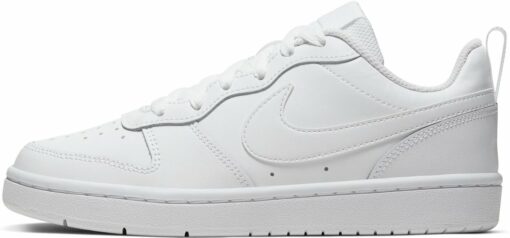 NIKE COURT BOROUGH LOW 2 (GS) WHITE/WHITE-WHITE – Bild 5