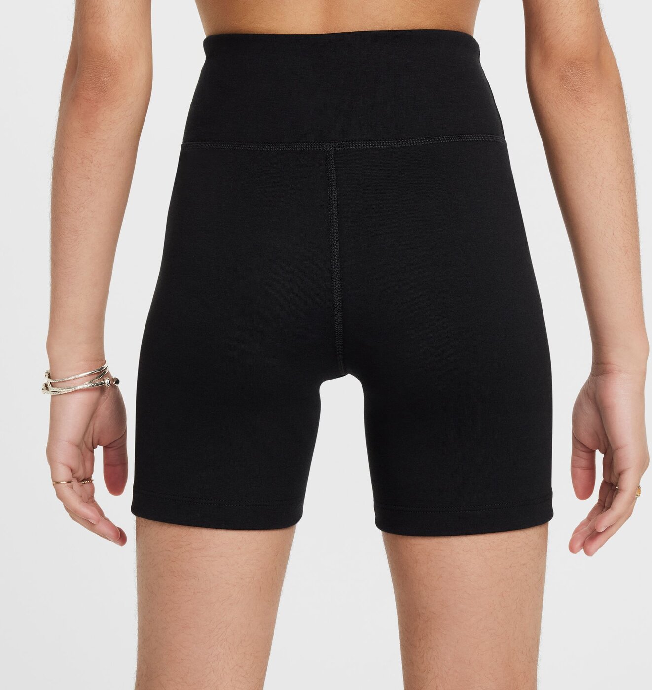 NIKE - G NSW CLSSC 5IN HR BIKE SHORT BLACK/WHITE – Bild 2