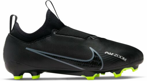 JR ZOOM VAPOR 15 ACADEMY FG/MG BLACK/DK SMOKE GREY-SUMMIT WHI