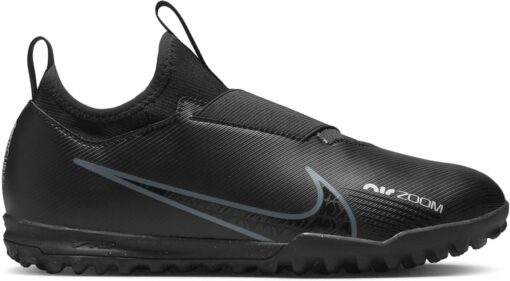 JR ZOOM VAPOR 15 ACADEMY TF BLACK/DK SMOKE GREY-SUMMIT WHI