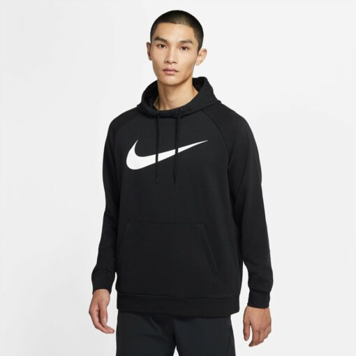 M NK DF HDIE PO SWSH BLACK/WHITE