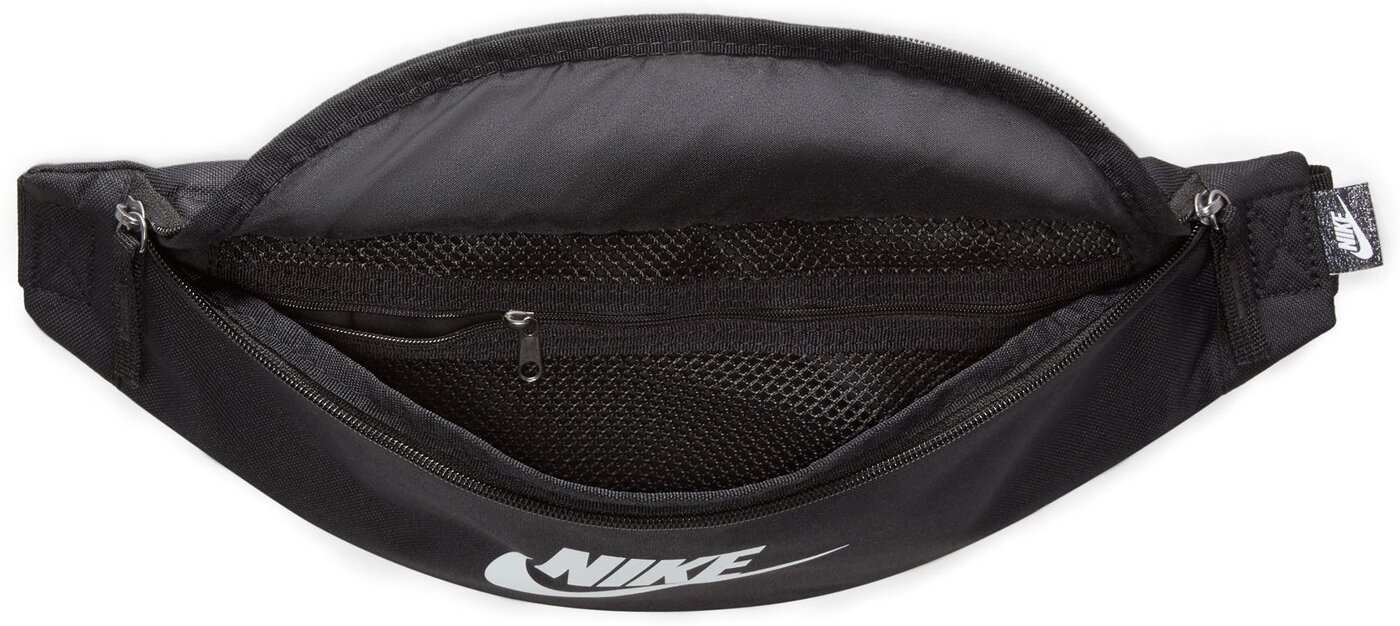 NIKE - NK HERITAGE WAISTPACK - FA21 BLACK/BLACK/WHITE – Bild 6