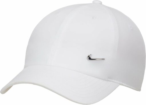 U NK DF CLUB CAP U CB MTSWSH L WHITE/METALLIC SILVER
