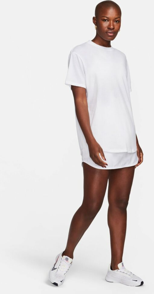 W NK ONE RELAXED DF SS TOP WHITE/BLACK – Bild 3