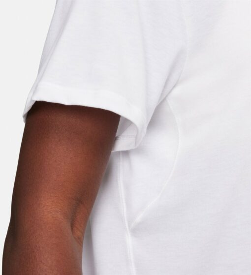 W NK ONE RELAXED DF SS TOP WHITE/BLACK – Bild 4