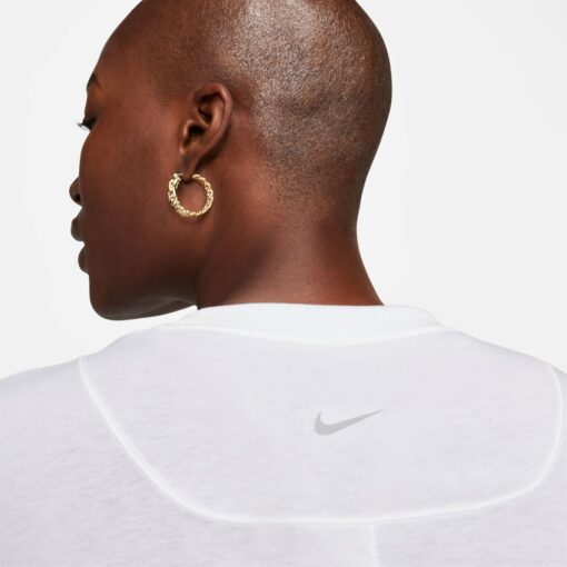 W NK ONE RELAXED DF SS TOP WHITE/BLACK – Bild 7