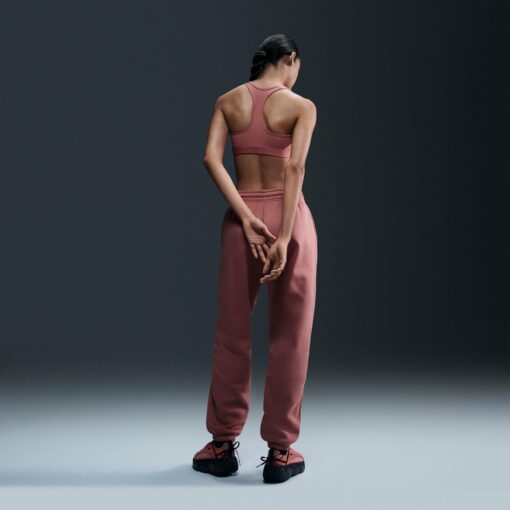 W NK SWSH MED SPT BRA CANYON PINK/WHITE – Bild 5