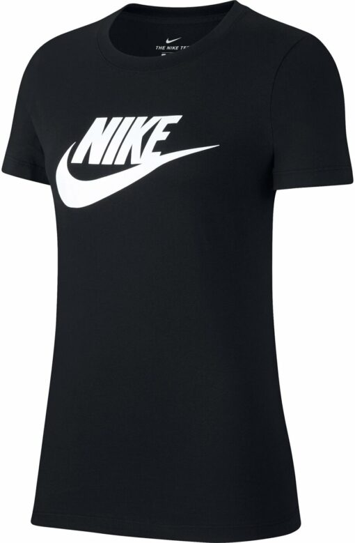 W NSW TEE ESSNTL ICON FUTUR BLACK/WHITE