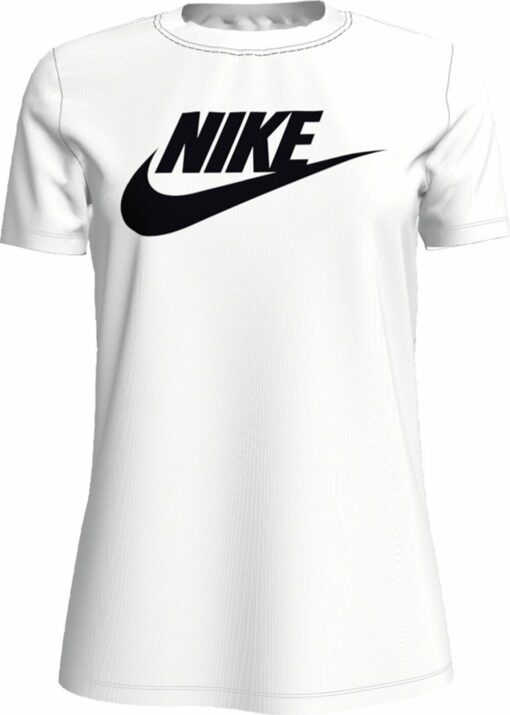 W NSW TEE ESSNTL ICON FUTUR WHITE/BLACK – Bild 5