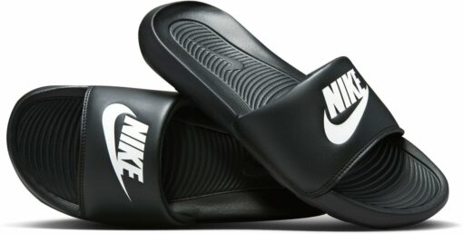 W NIKE VICTORI ONE SLIDE BLACK/WHITE-BLACK – Bild 4