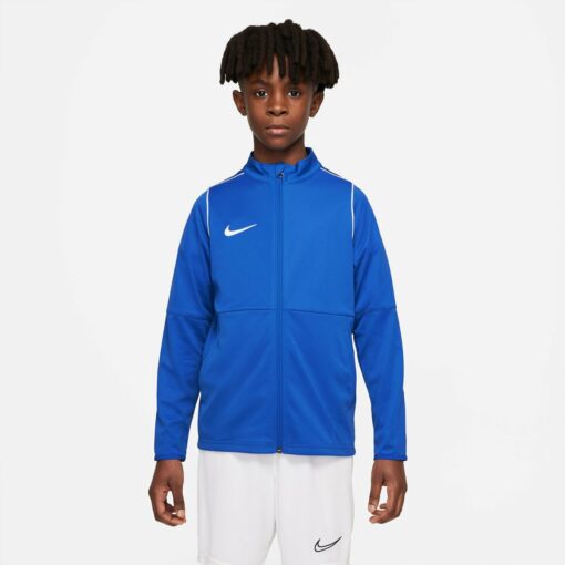 Y NK DF PARK20 TRK JKT K ROYAL BLUE/WHITE/WHITE – Bild 3