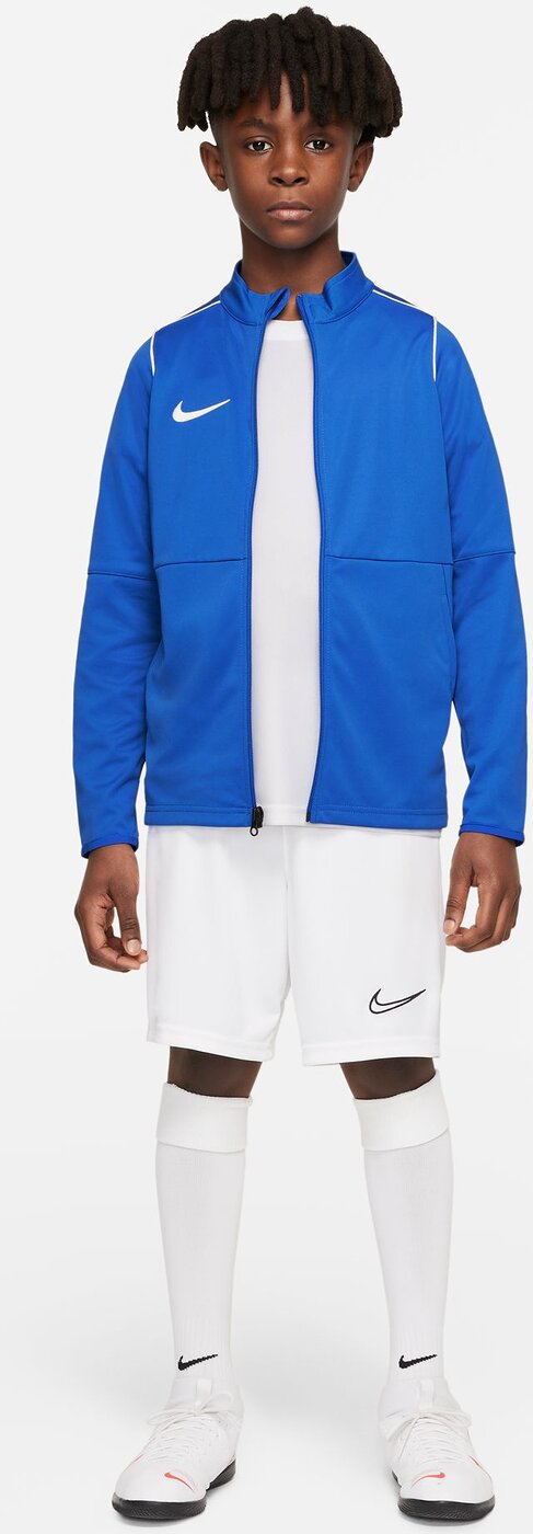 Y NK DF PARK20 TRK JKT K ROYAL BLUE/WHITE/WHITE – Bild 5