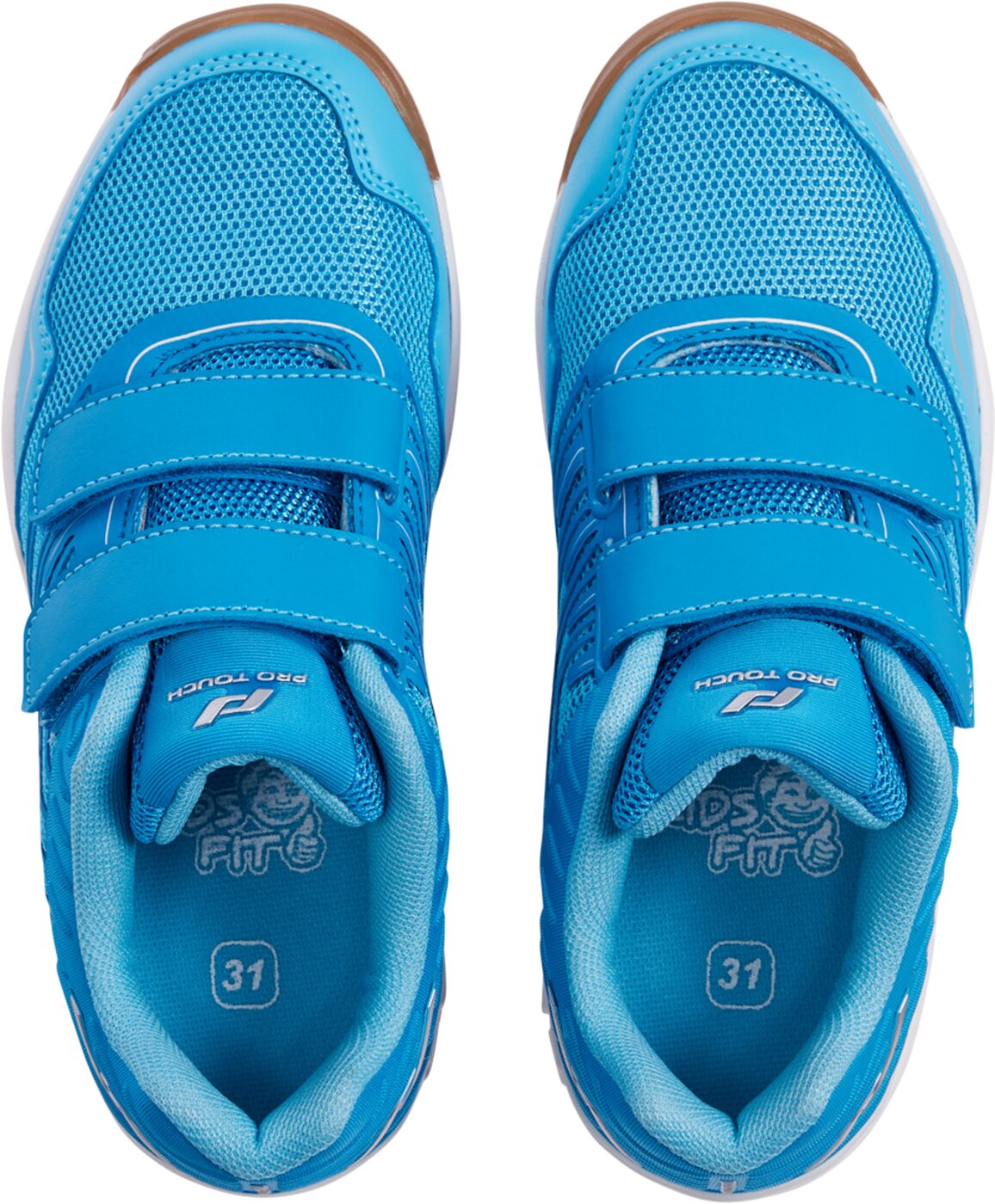 Ki.-Indoor-Schuh Rebel 3 VLC JR BLUE/ TURQUOISE/ SIL – Bild 3