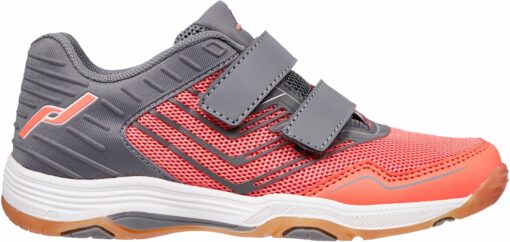 Ki.-Indoor-Schuh Rebel 3 VLC JR GREY/ RED LIGHT