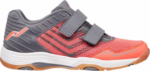 Ki.-Indoor-Schuh Rebel 3 VLC JR GREY/ RED LIGHT – Bild 2