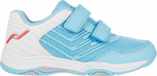 Ki.-Indoor-Schuh Rebel 3 VLC JR BLUE LIGHT/ WHITE/ R