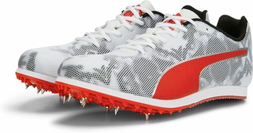 evoSPEED Star 8 Junior PUMA BLACK-PUMA WHITE-PUMA RED – Bild 4