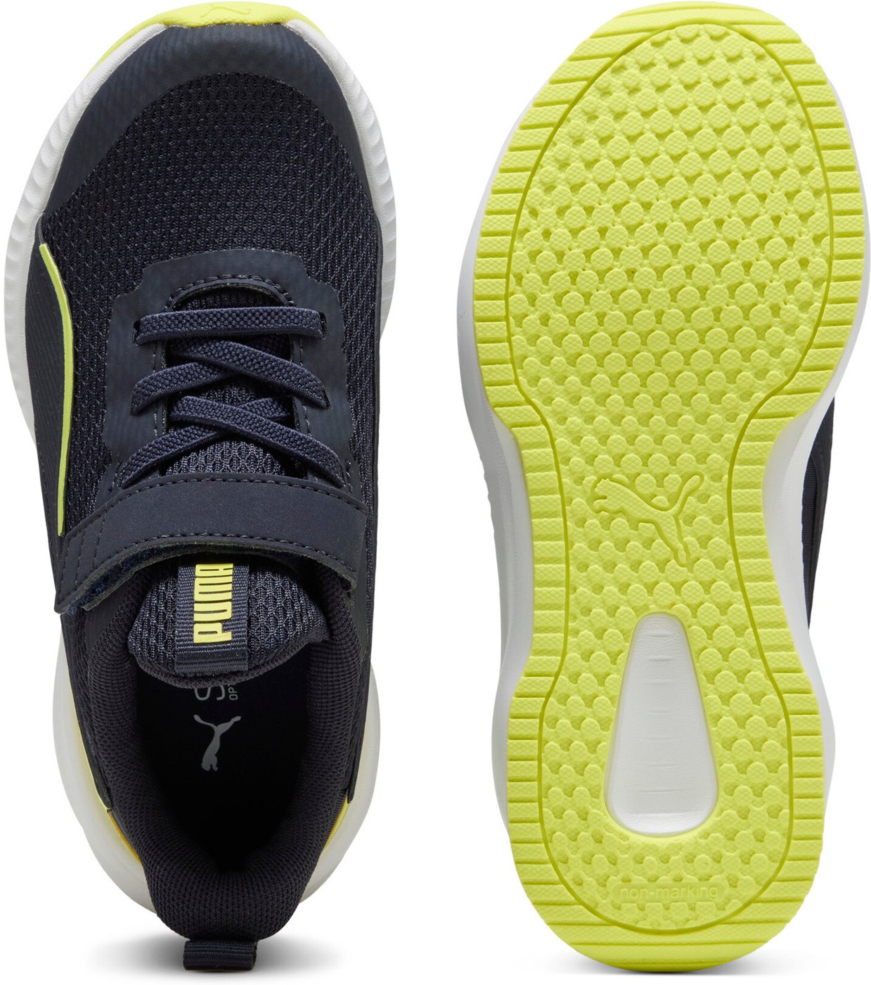PUMA - Flyer 3 AC+ PS NEW NAVY-LEMON SHERBERT-PUMA WHITE – Bild 2