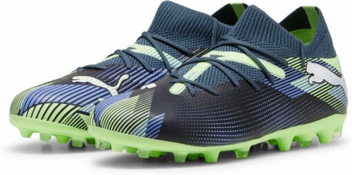 FUTURE 7 MATCH MG Jr GRAY SKIES-PUMA WHITE-FIZZY APPLE – Bild 3