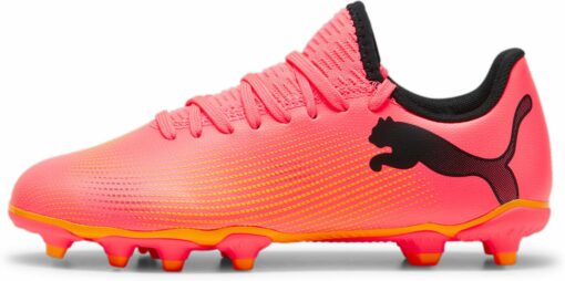 FUTURE 7 PLAY FG/AG Jr SUNSET GLOW-PUMA BLACK-SUN STR – Bild 4