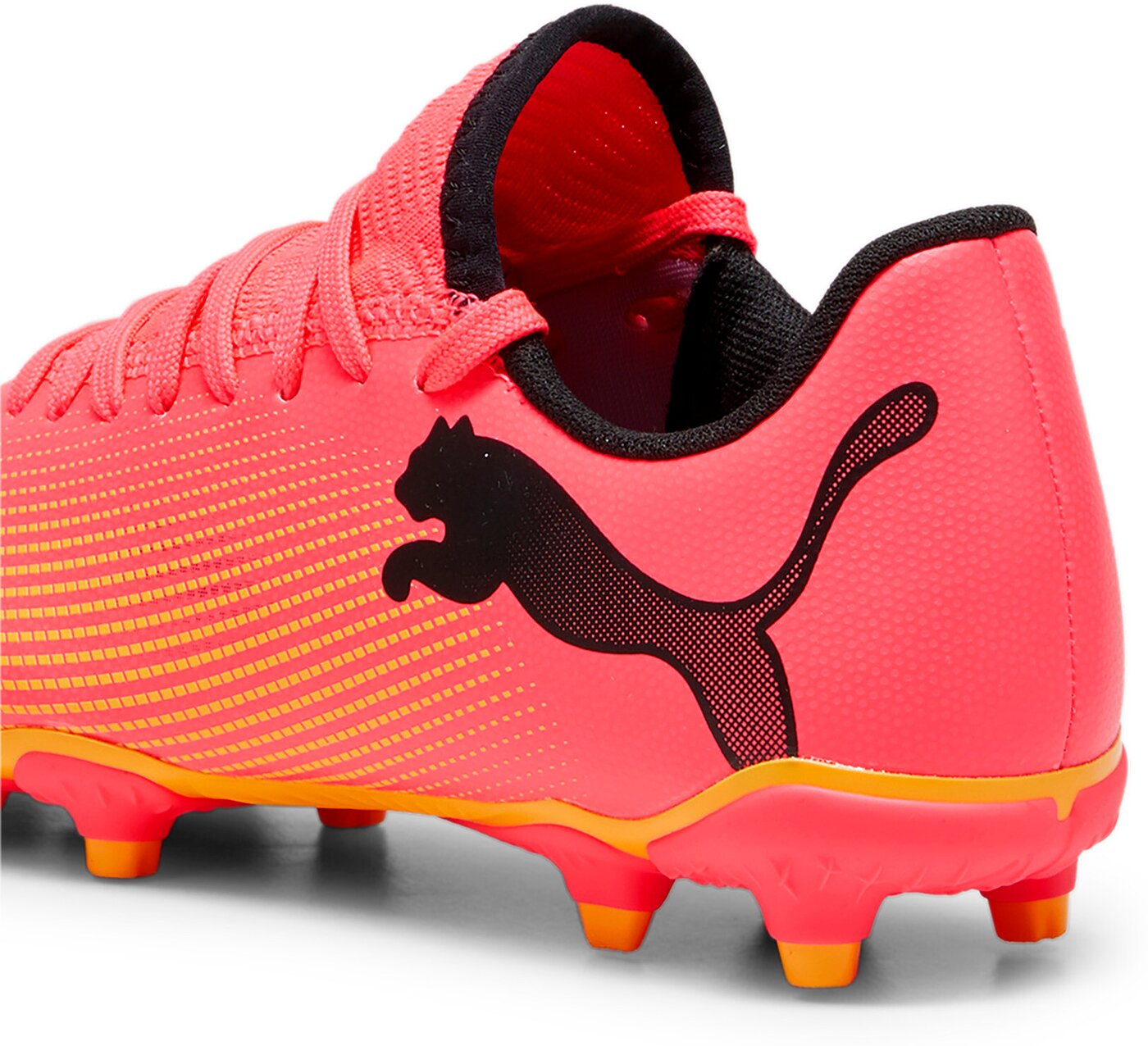 PUMA - FUTURE 7 PLAY FG/AG Jr SUNSET GLOW-PUMA BLACK-SUN STR – Bild 6