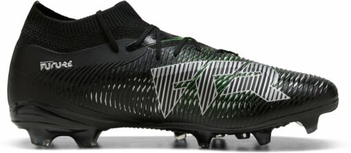 FUTURE 8 MATCH FG/AG PUMA BLACK-PUMA SILVER-FLUO GREEN