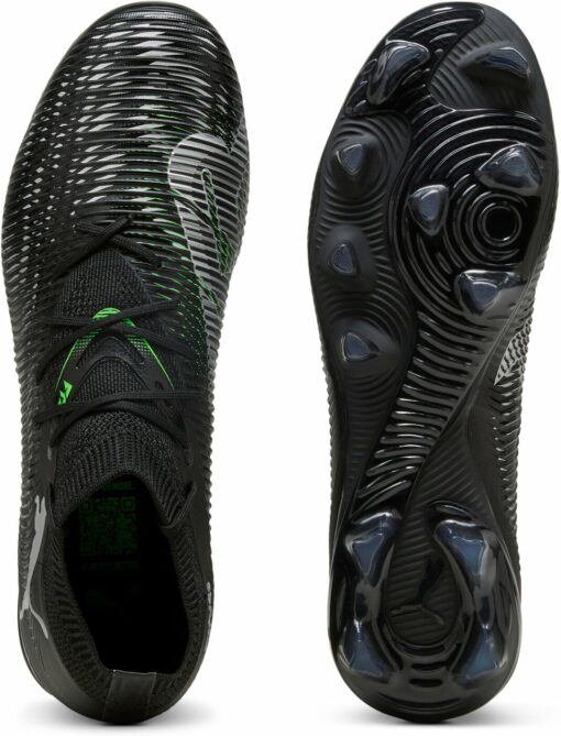 FUTURE 8 MATCH FG/AG PUMA BLACK-PUMA SILVER-FLUO GREEN – Bild 2