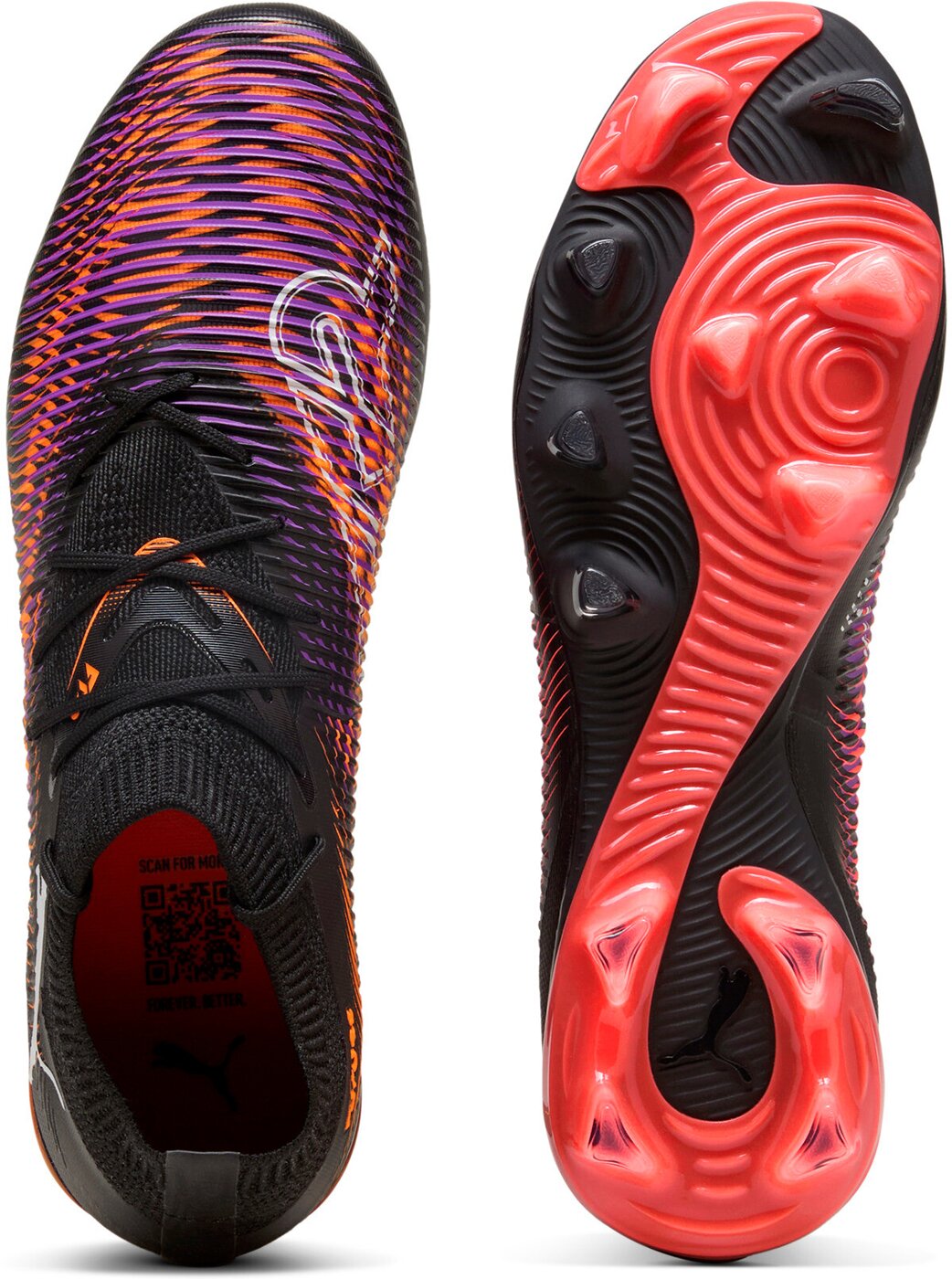 FUTURE 8 MATCH FG/AG PUMA BLACK-PUMA WHITE-GLOWING RED – Bild 2