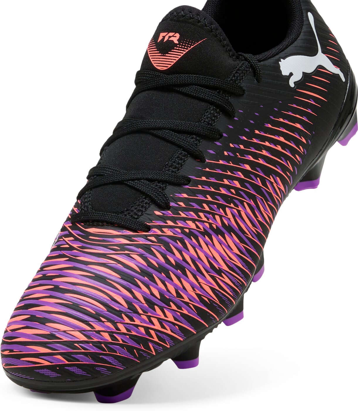 PUMA - FUTURE 8 PLAY FG/AG PUMA BLACK-PUMA WHITE-GLOWING RED – Bild 6