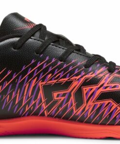 PUMA - FUTURE 8 PLAY IT Jr PUMA BLACK-PUMA WHITE-GLOWING RED