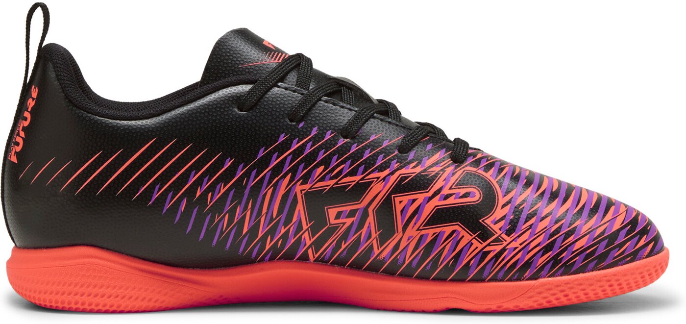 PUMA - FUTURE 8 PLAY IT Jr PUMA BLACK-PUMA WHITE-GLOWING RED