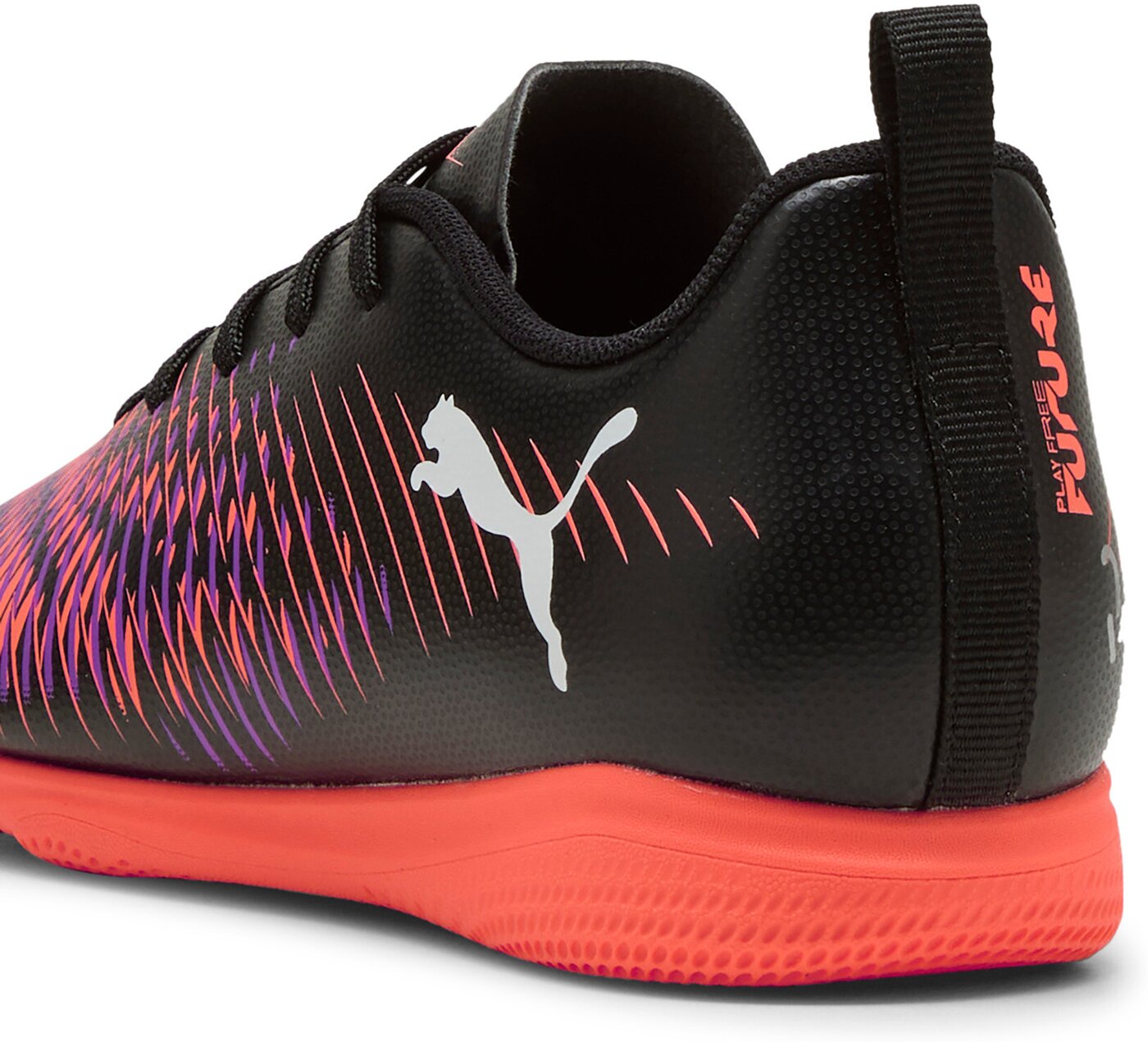 PUMA - FUTURE 8 PLAY IT Jr PUMA BLACK-PUMA WHITE-GLOWING RED – Bild 5