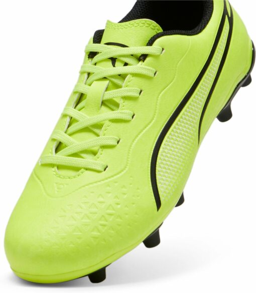 KING MATCH FG/AG Jr ELECTRIC LIME-PUMA BLACK-POISO – Bild 5