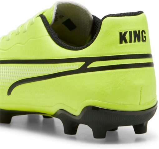 KING MATCH FG/AG Jr ELECTRIC LIME-PUMA BLACK-POISO – Bild 6