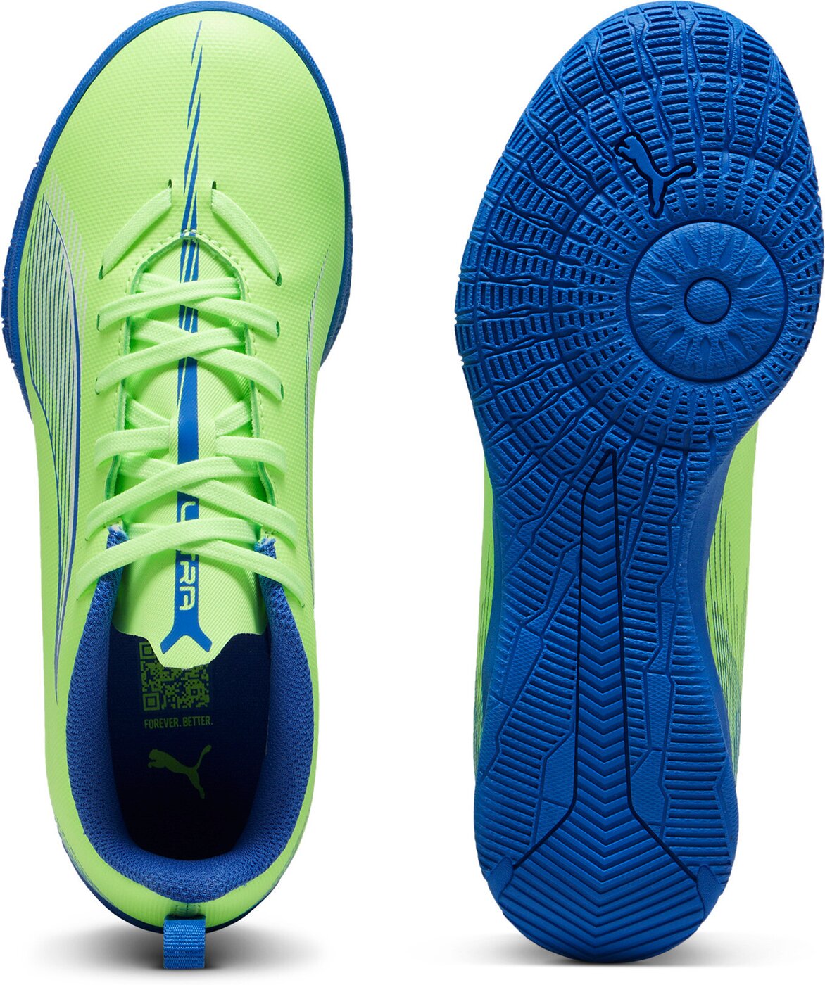 PUMA - ULTRA 5 PLAY IT Jr FIZZY APPLE-PUMA WHITE-BLUEMAZING – Bild 2