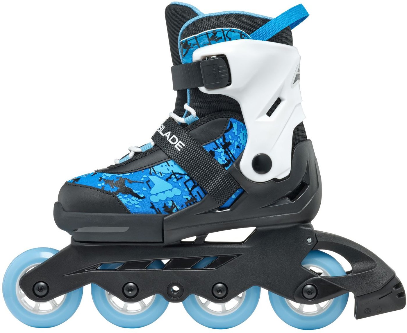 ROLLERBLADE - MICROBLADE SL NF02 SCHWARZ/HIMMELWASSER – Bild 4