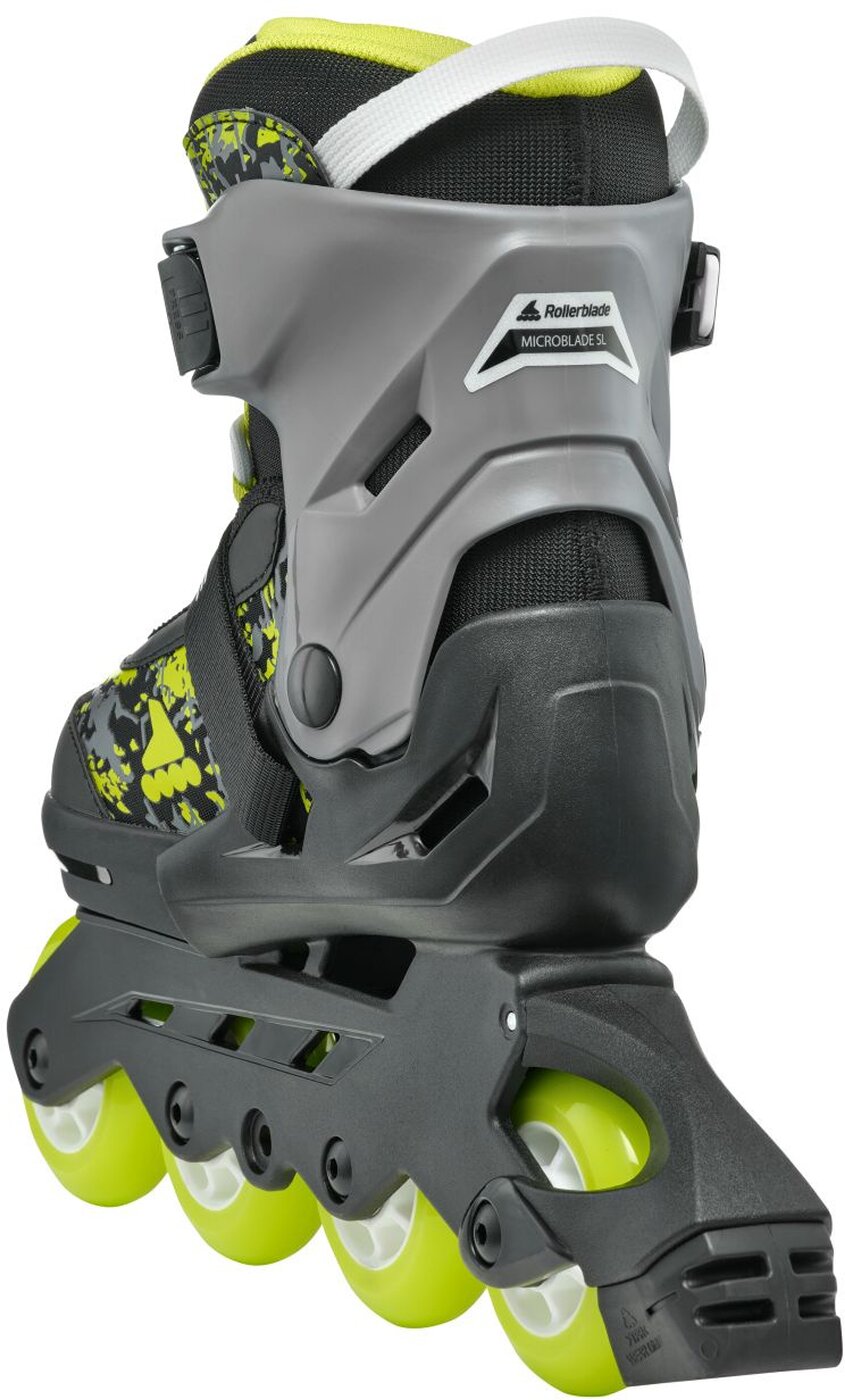 ROLLERBLADE - MICROBLADE SL NG01 SCHWARZ/LIME – Bild 3