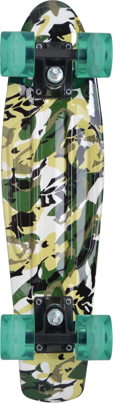 Retro Skateboard FREE SPIRIT 22´ Camouflage KEINE FARBE – Bild 3