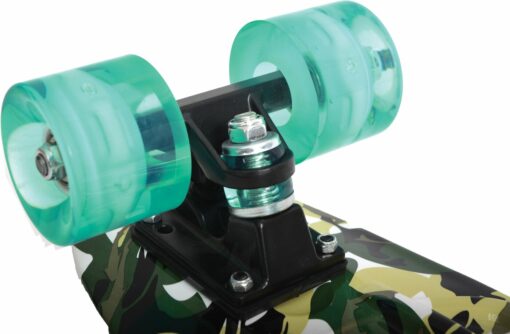 Retro Skateboard FREE SPIRIT 22´ Camouflage KEINE FARBE – Bild 4