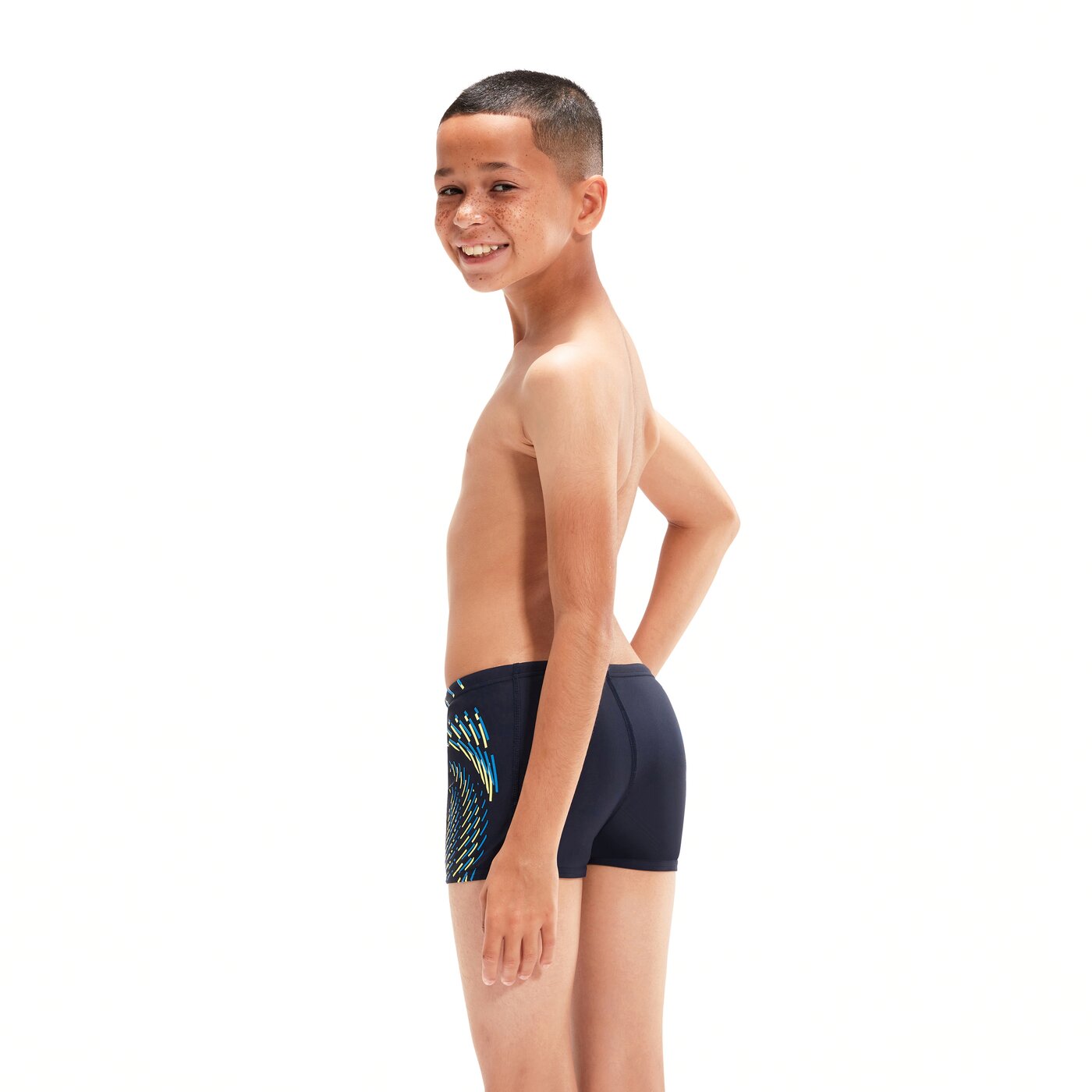 SPEEDO - PLMT PRNT ASHT JM NAVY/GREEN TRUE NAVY/BONDI BLUE/SPRITZ 4 – Bild 3